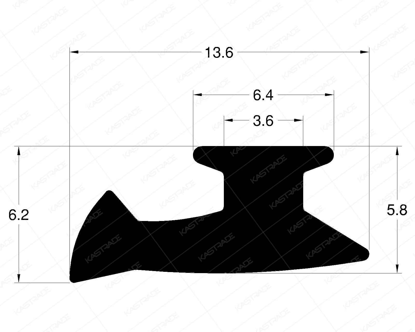 Glazing Filler Gasket
