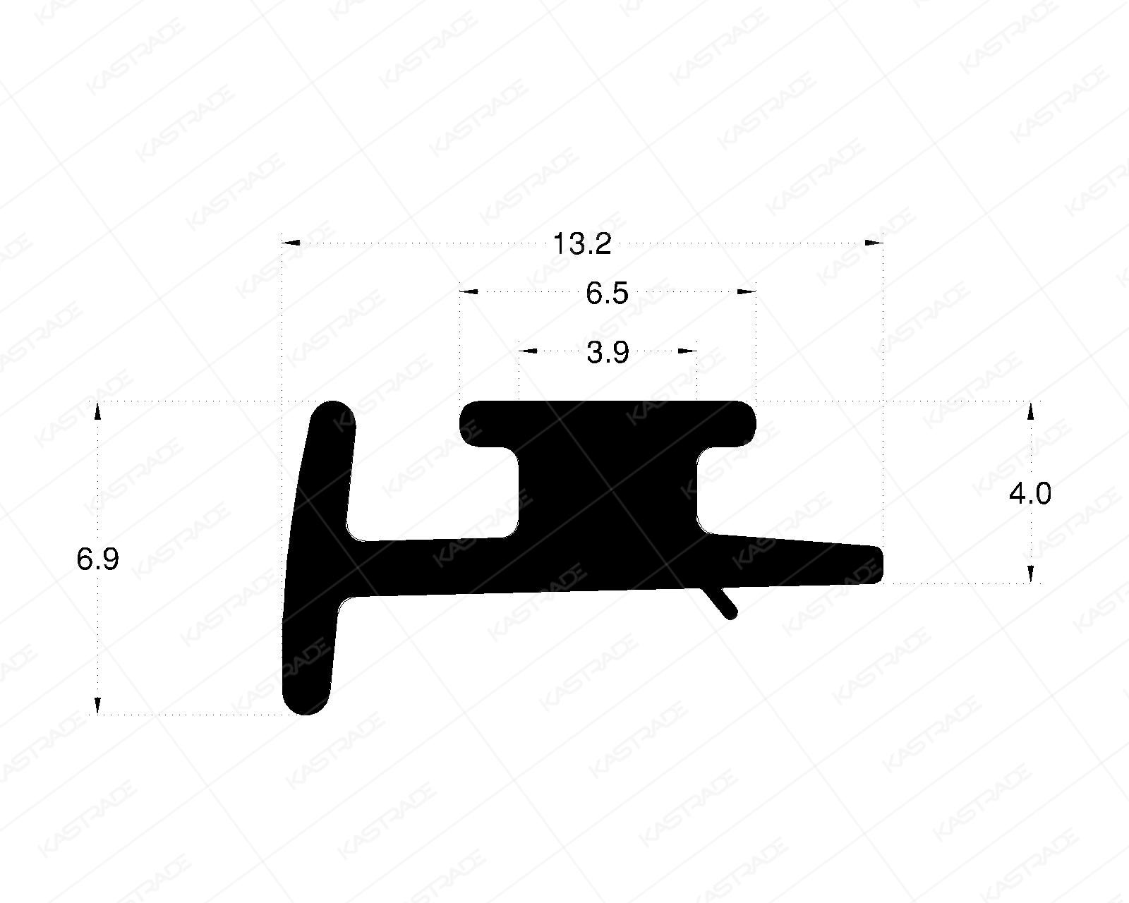 Glazing Gasket for Flyscreen