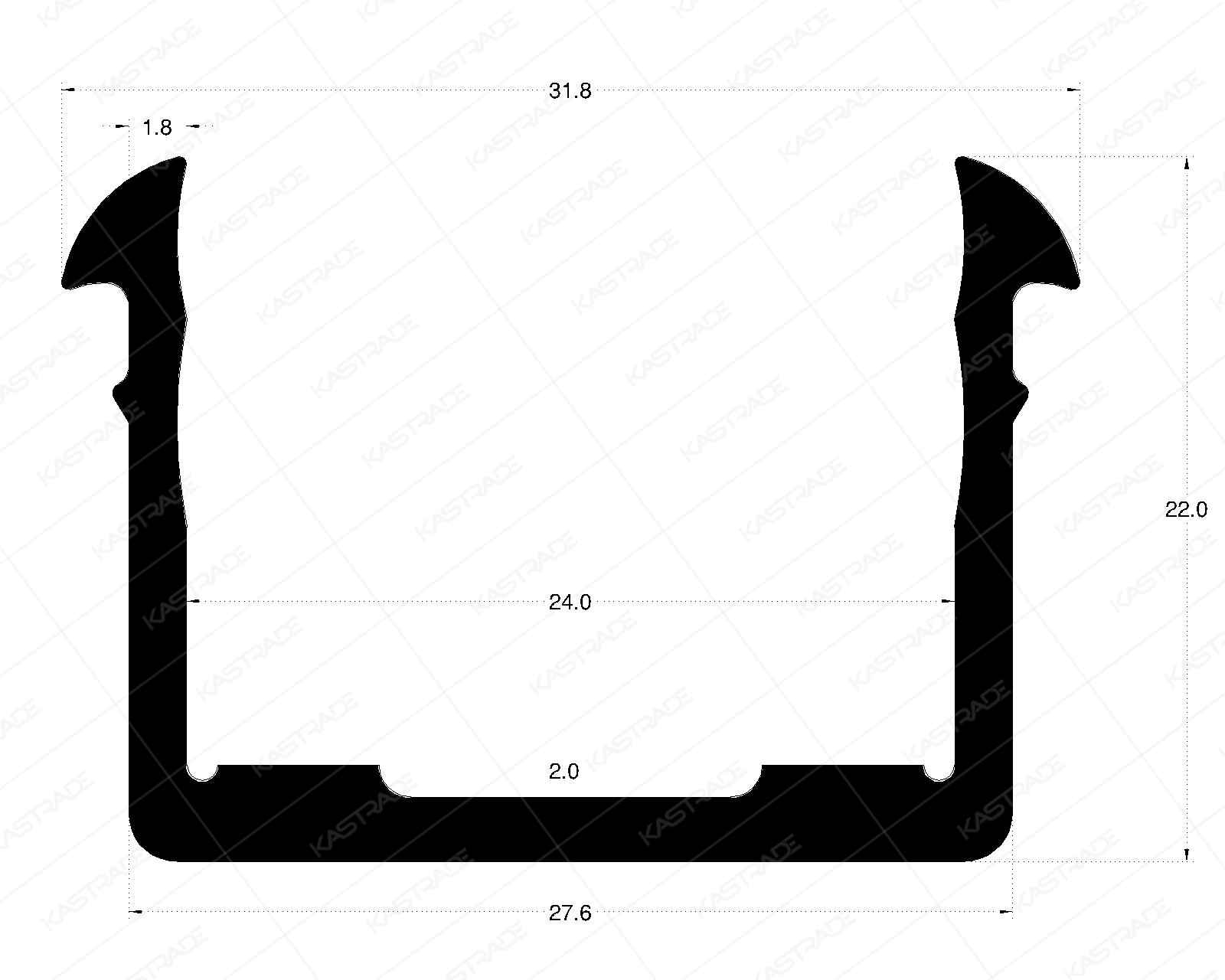 Sliding Glazing Gasket