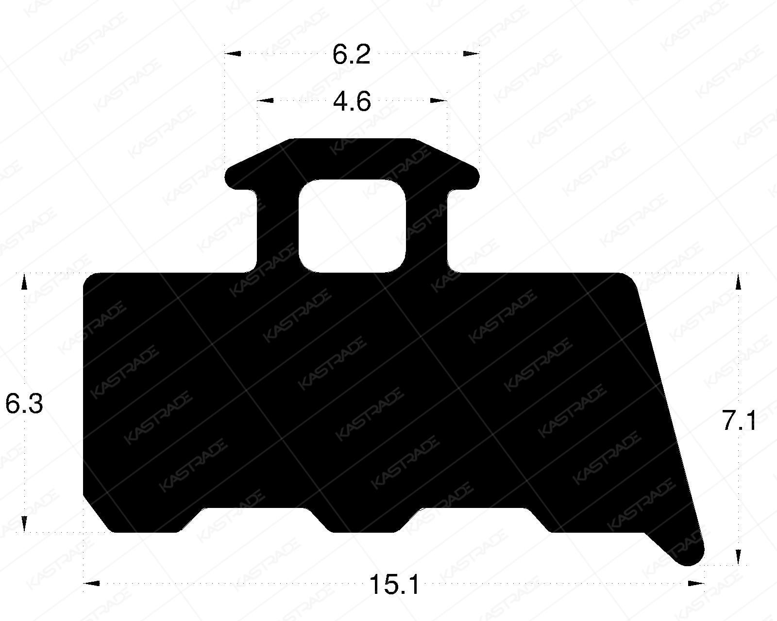 Outer Curtainwall Gasket (Modified)