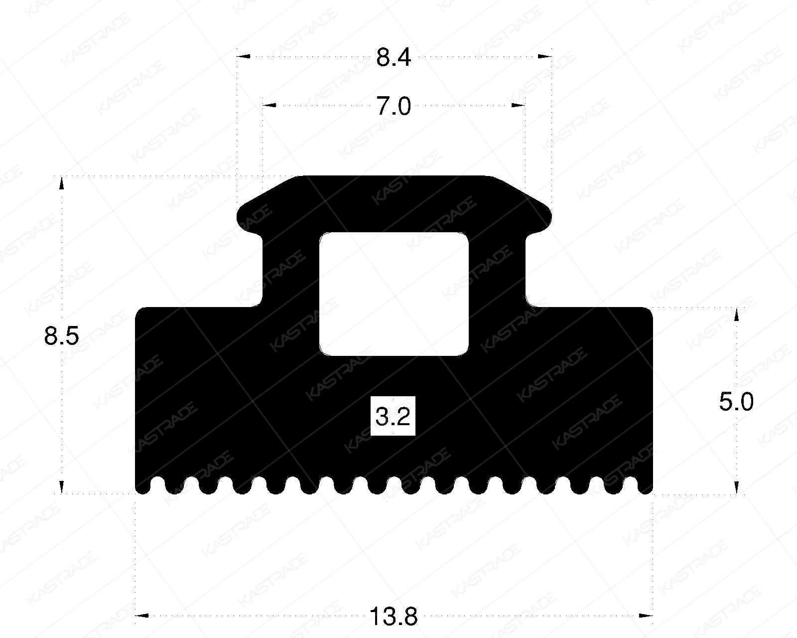 Curtainwall Gasket 5 mm