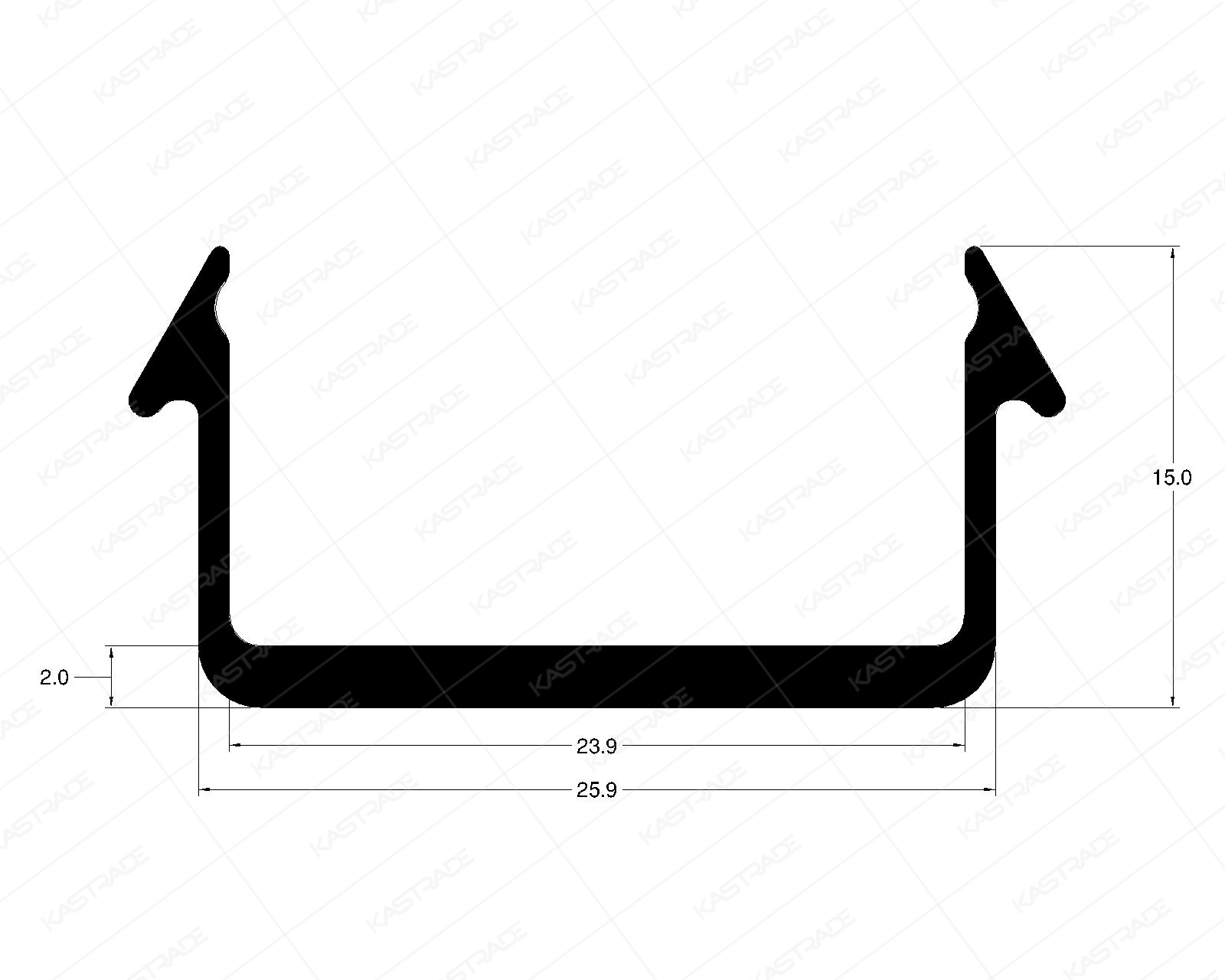 U Gasket for 24 mm Glass