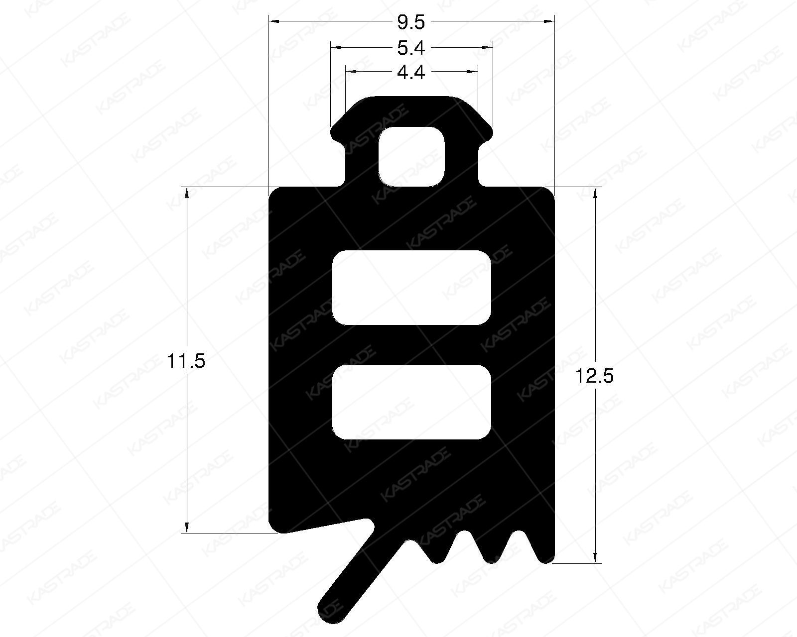 Internal Gasket 12 mm