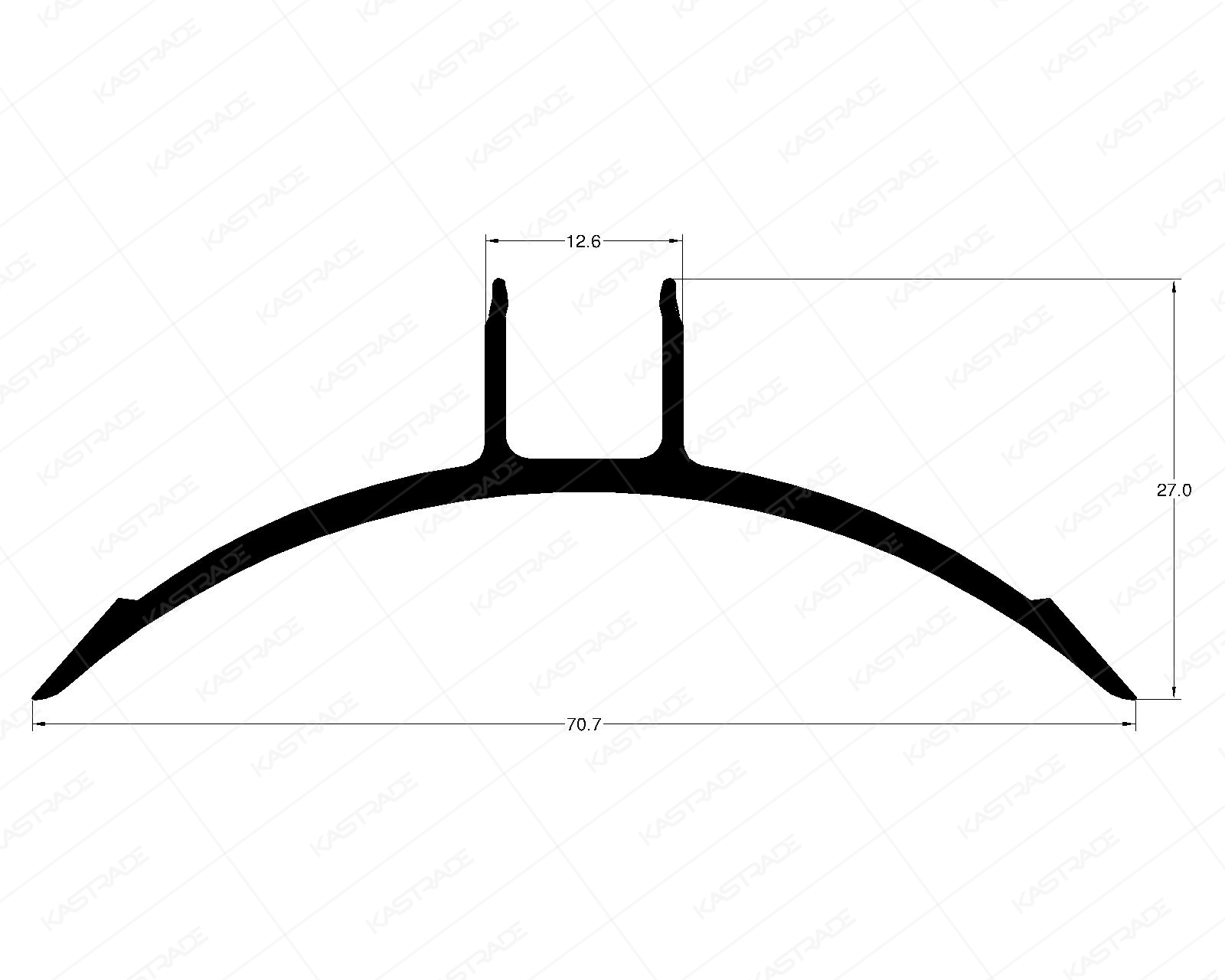 Coving Profile for Clean Rooms