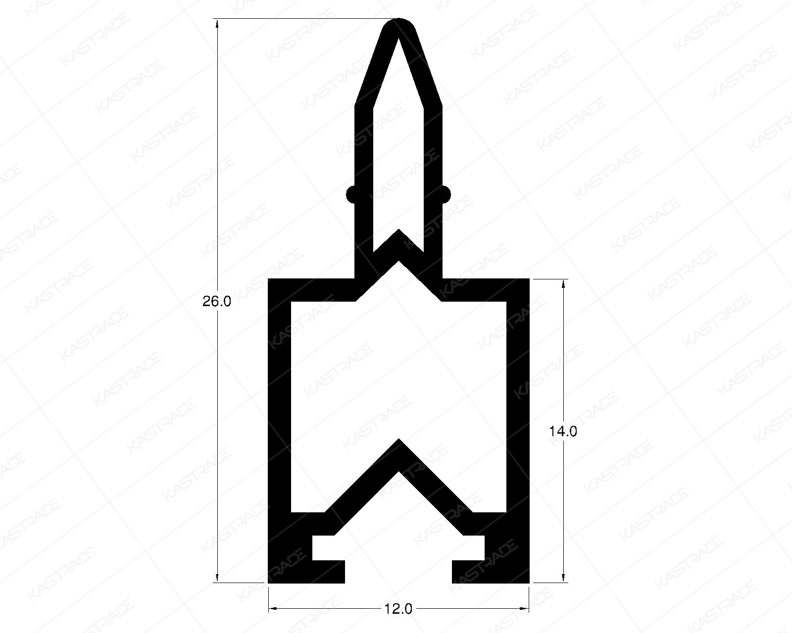 Isolator - 14.0 MM with medium Nose