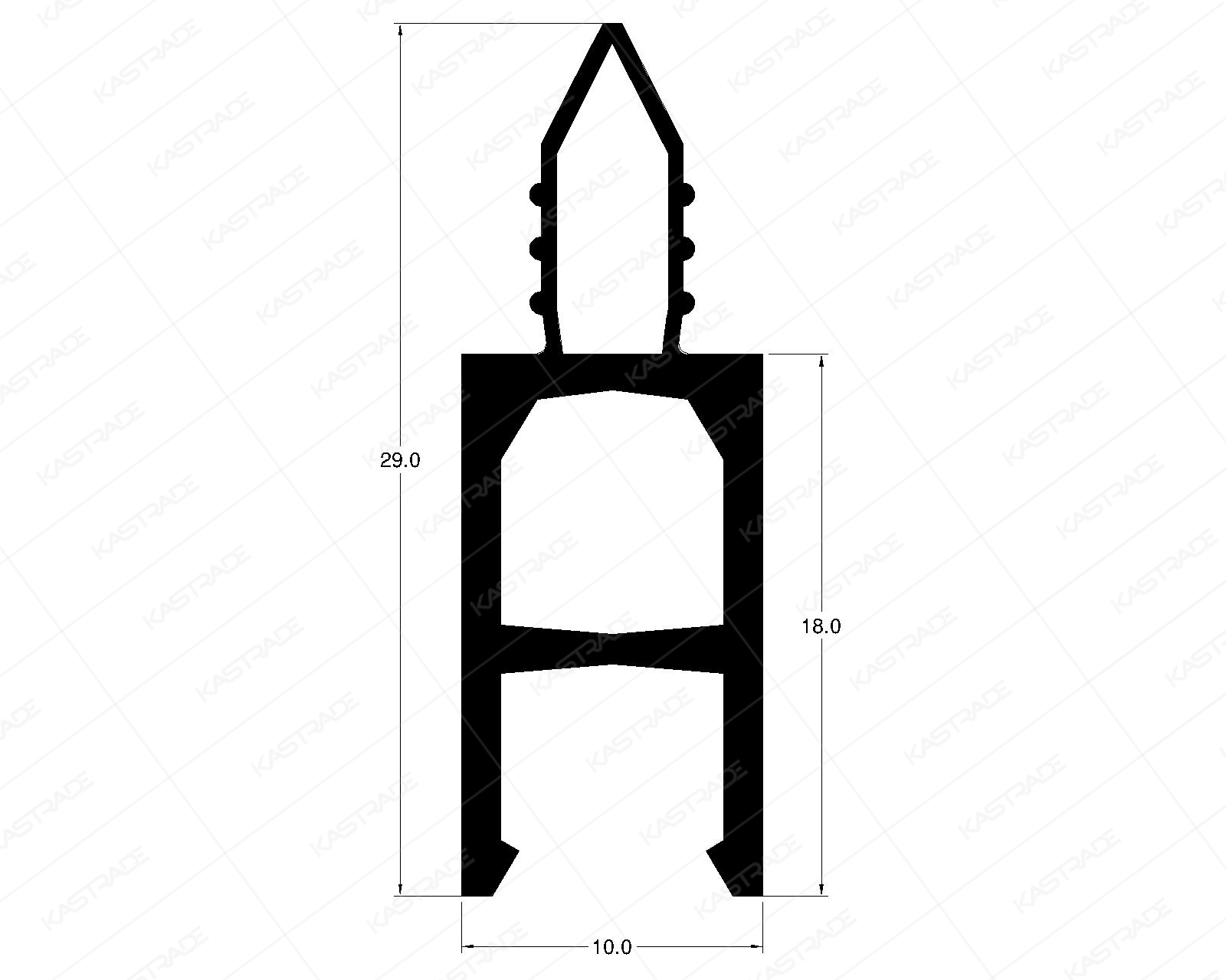 Isolator - 18.0 MM with short Nose