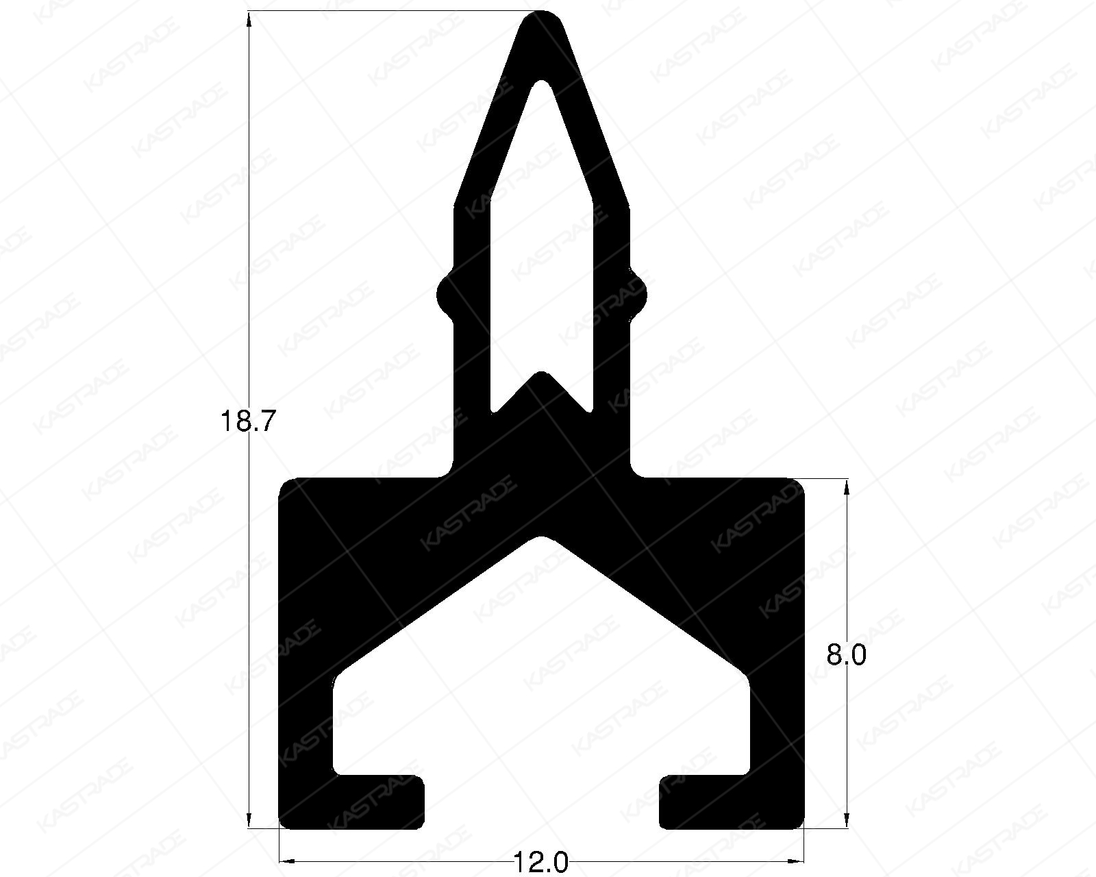 Isolator - 8.0 MM with short nose