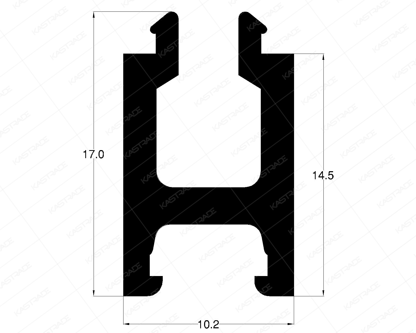 H Profile - 14.5 MM (old style)