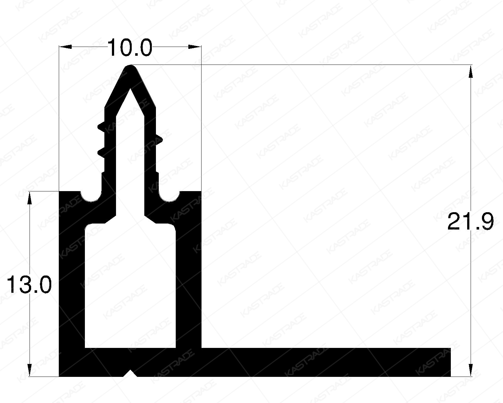 Stack Joint Isolator OPEN - 13.0 MM