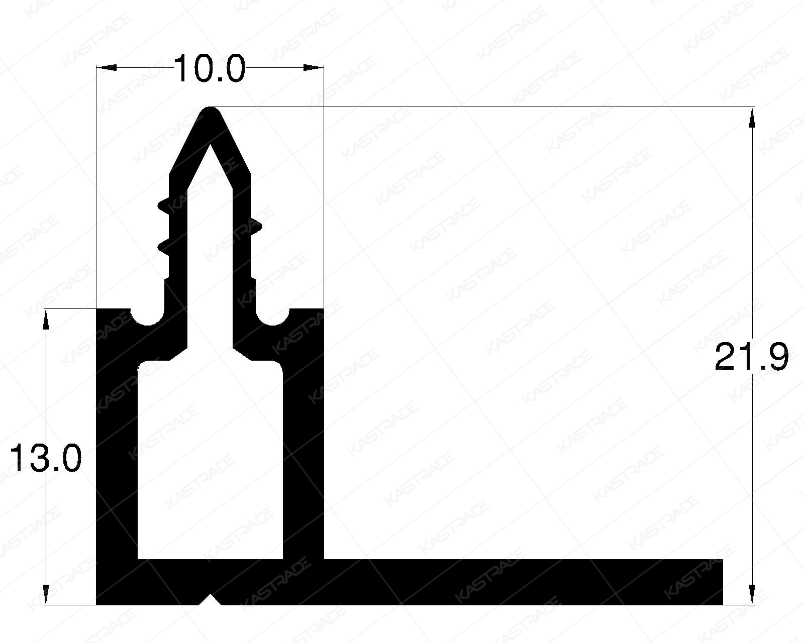 Stack Joint Isolator CLOSED - 13.0 MM
