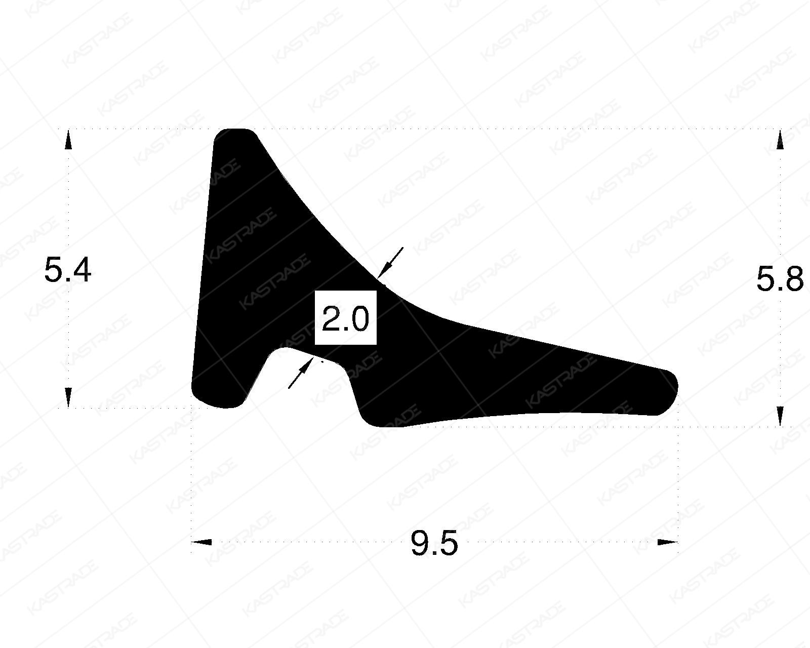Glazing Gasket - 2.0 MM