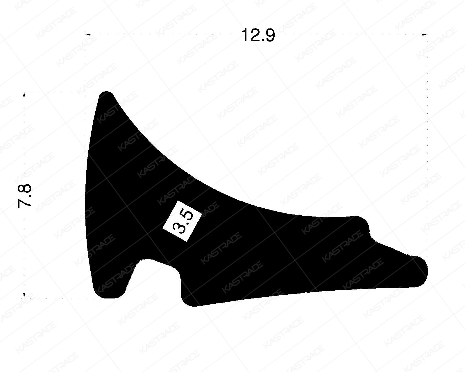 Glazing Gasket - 3.5 MM