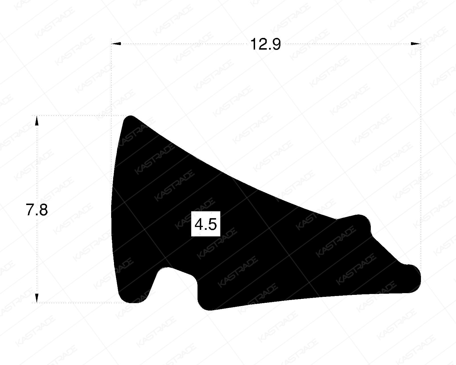 Glazing Gasket - 4.5 MM