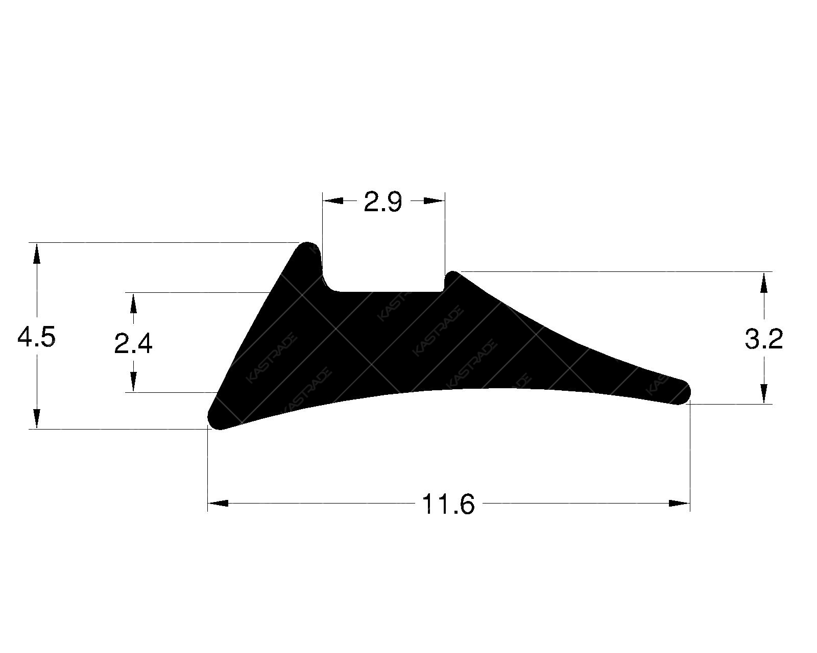Glazing Gasket - 2.5 MM