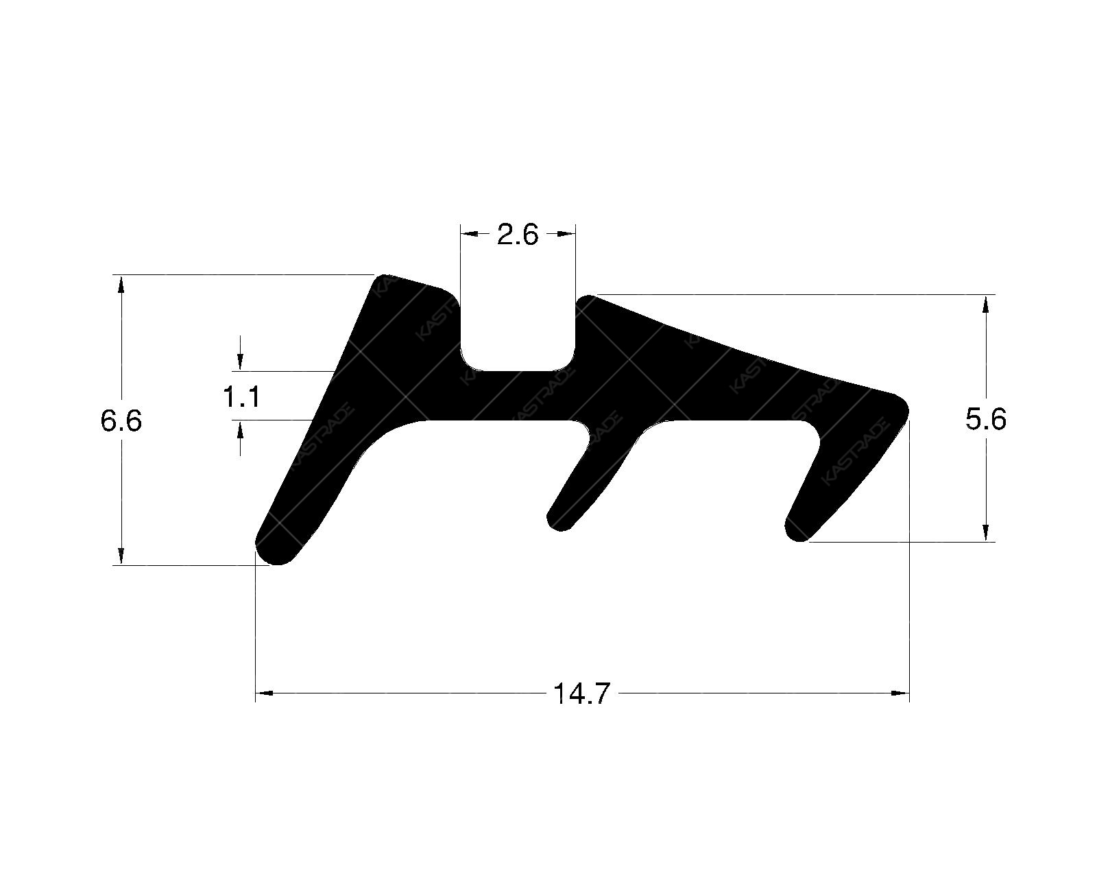 Glazing Gasket - 1.0 MM