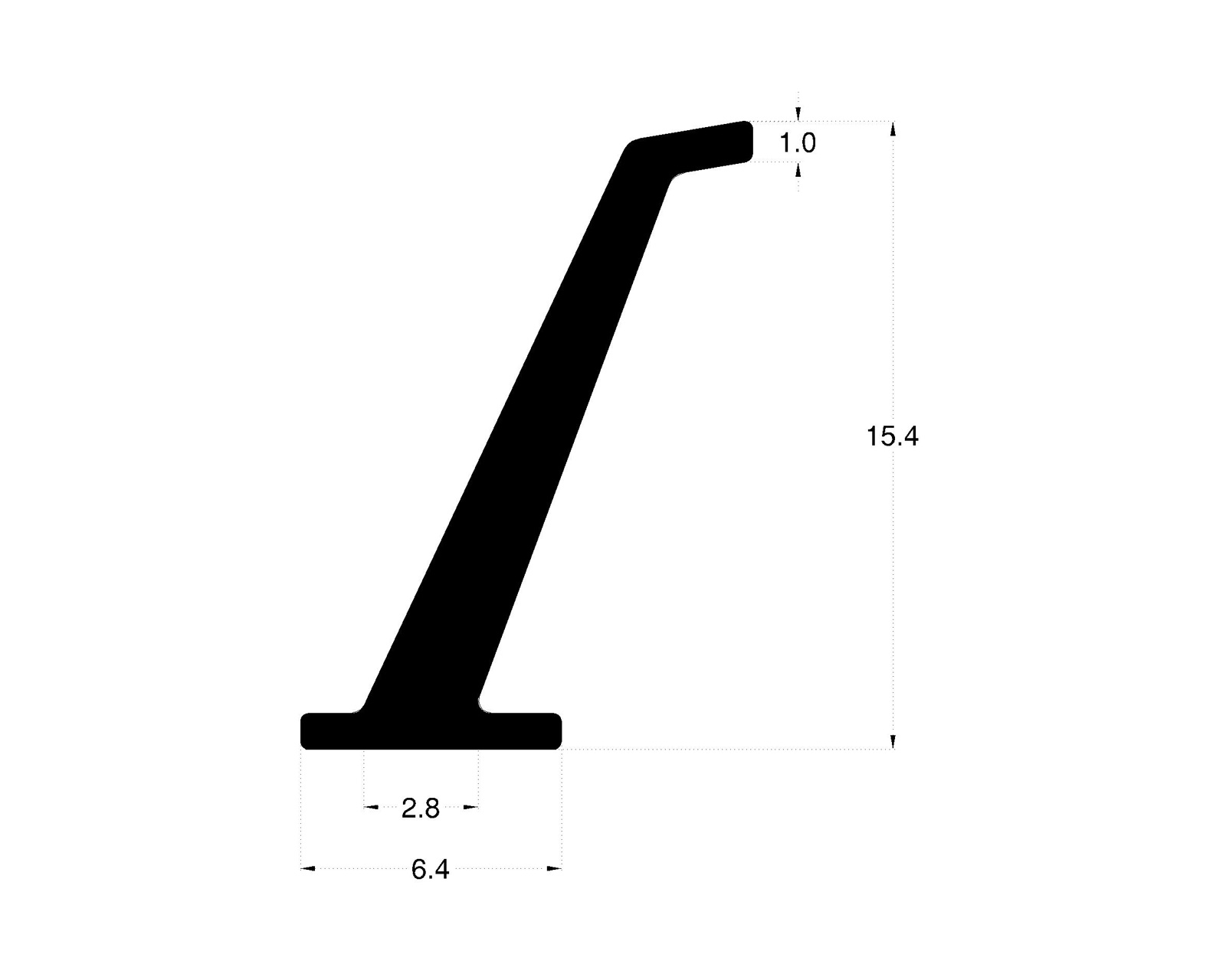 Bottom Door Profile Gasket