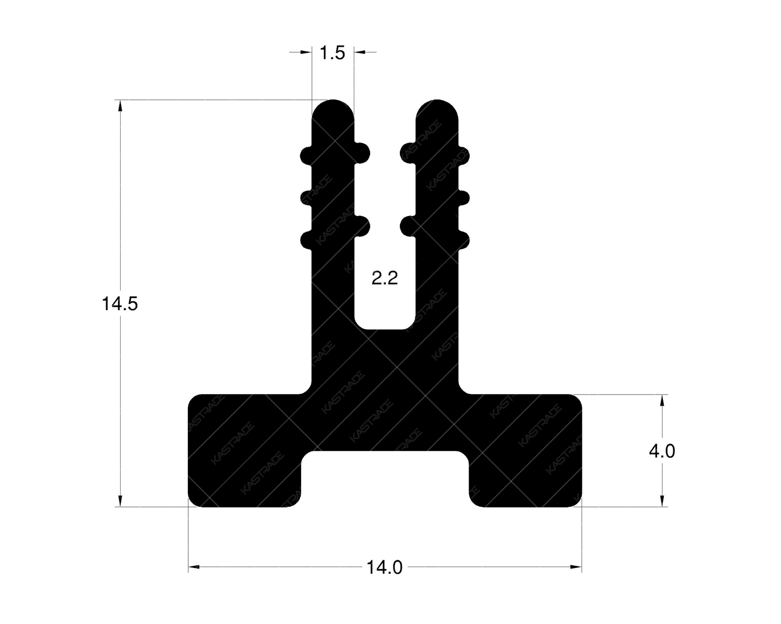 T Rubber Gasket - Modified