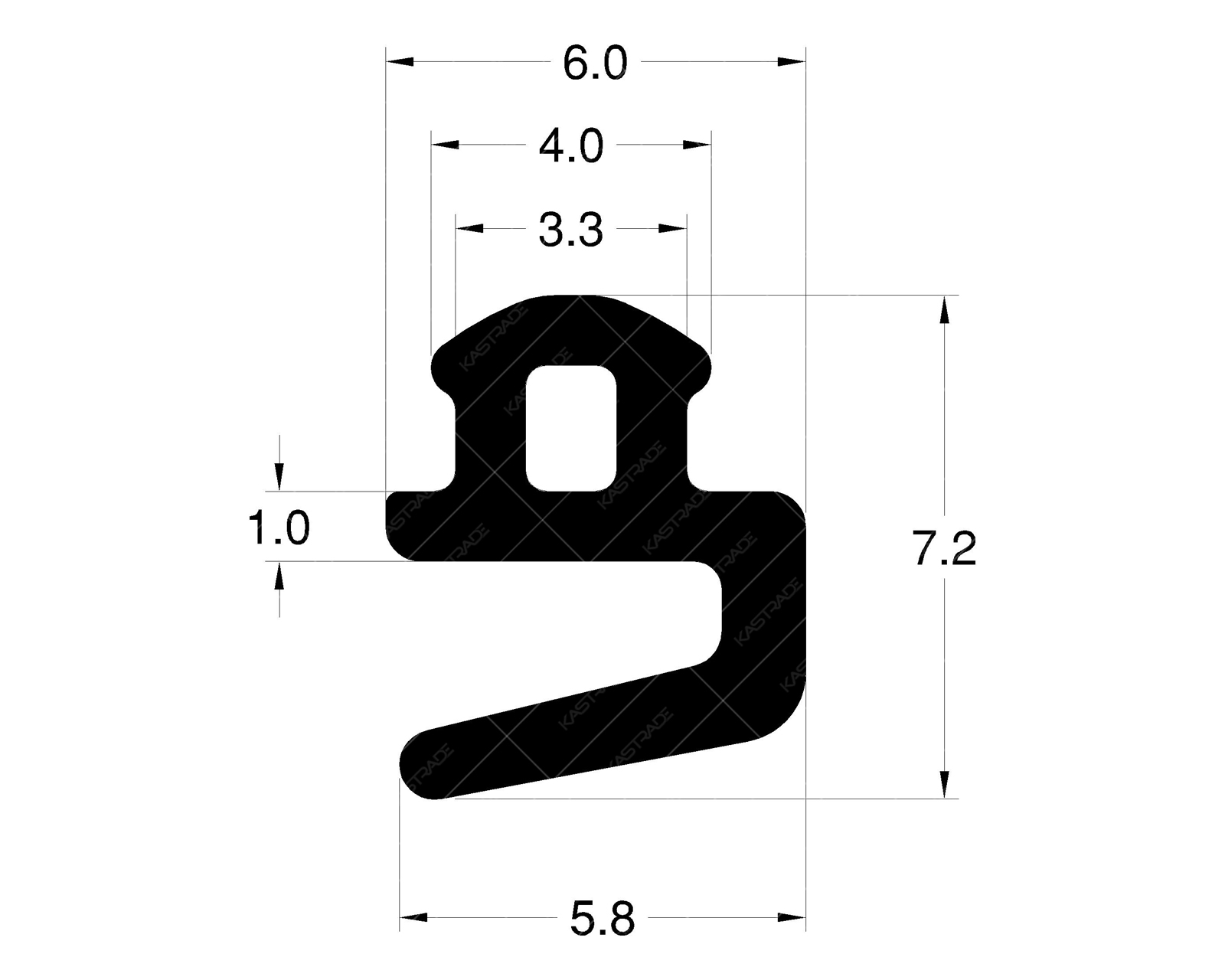 Inner Contact Gasket - Shutter