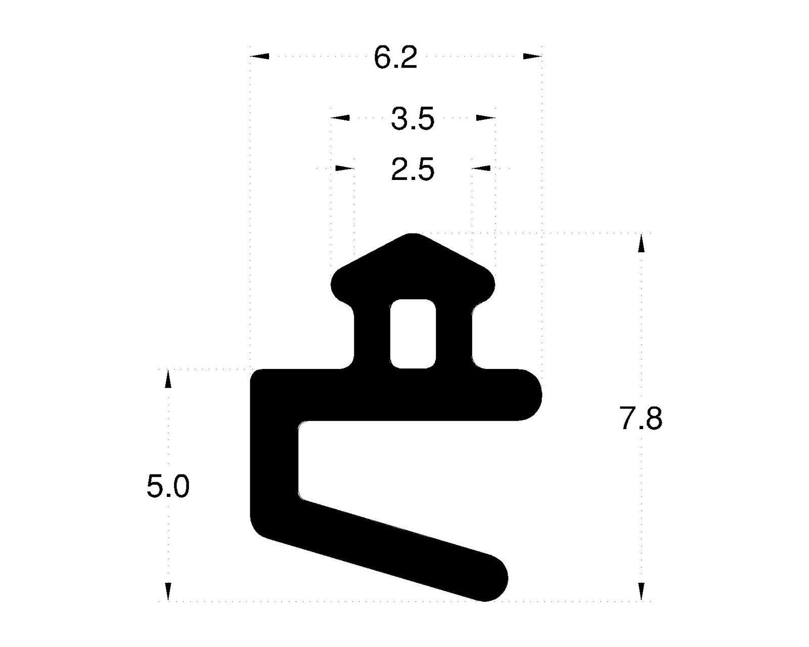 Inner Contact Gasket - Shutter