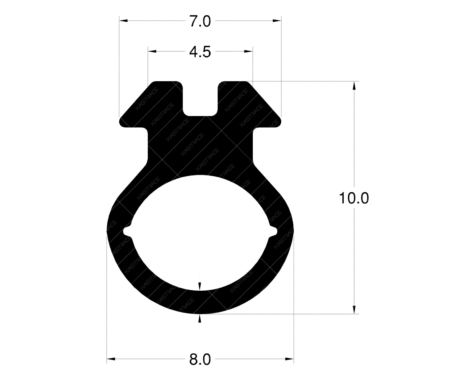 Bulb Gasket - Big with split head