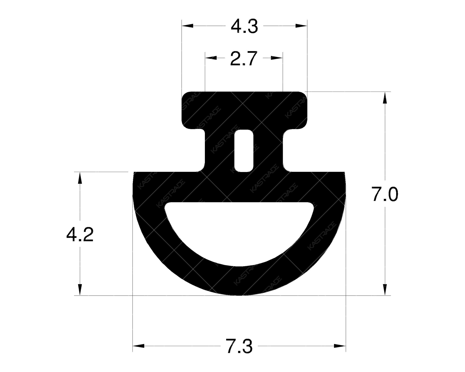 Bulb Gasket - Small with Small head