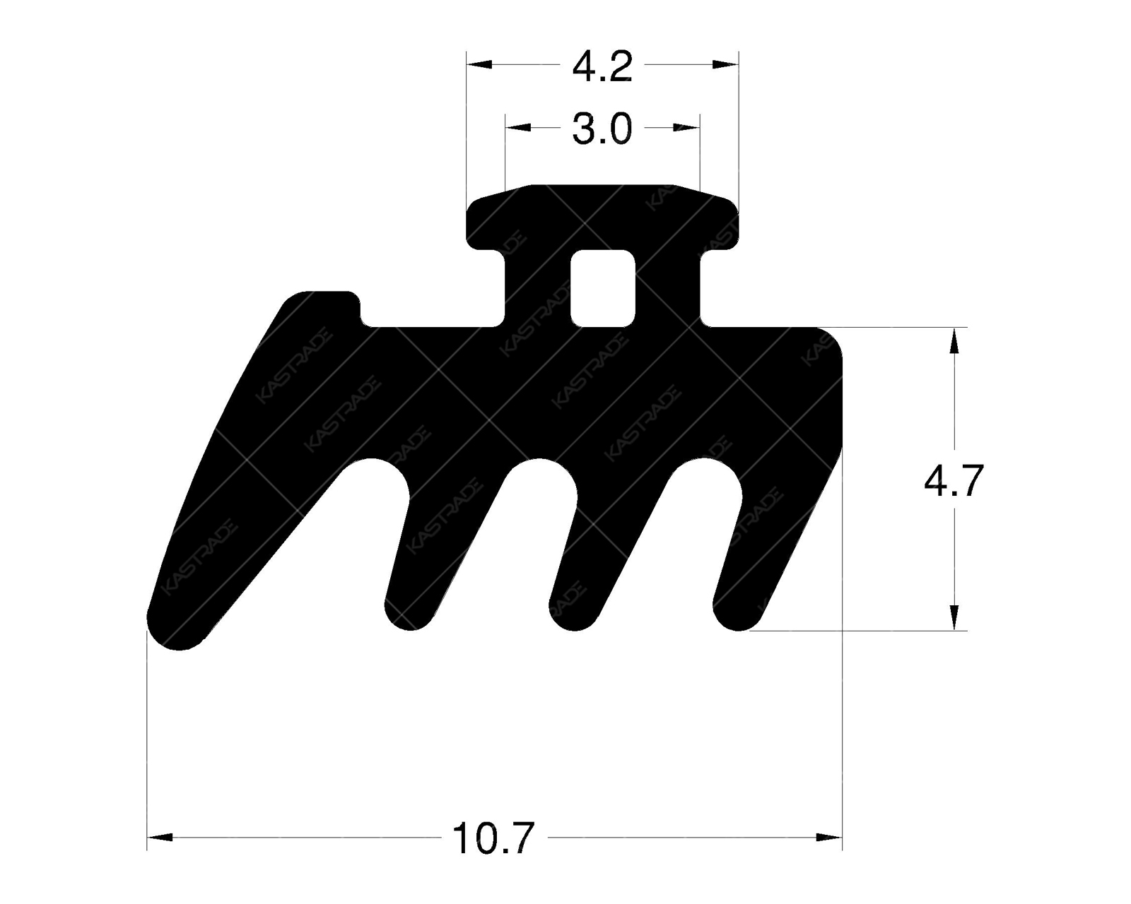Pressure Plate Gasket with Small head