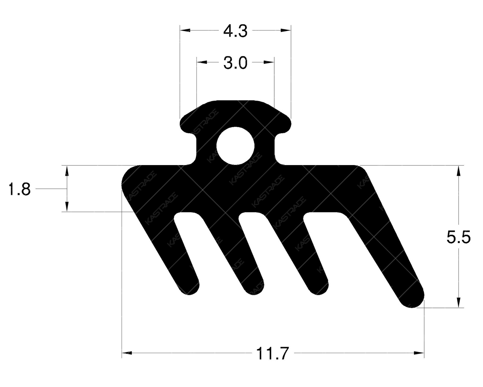 Pressure Plate Gasket with Small head