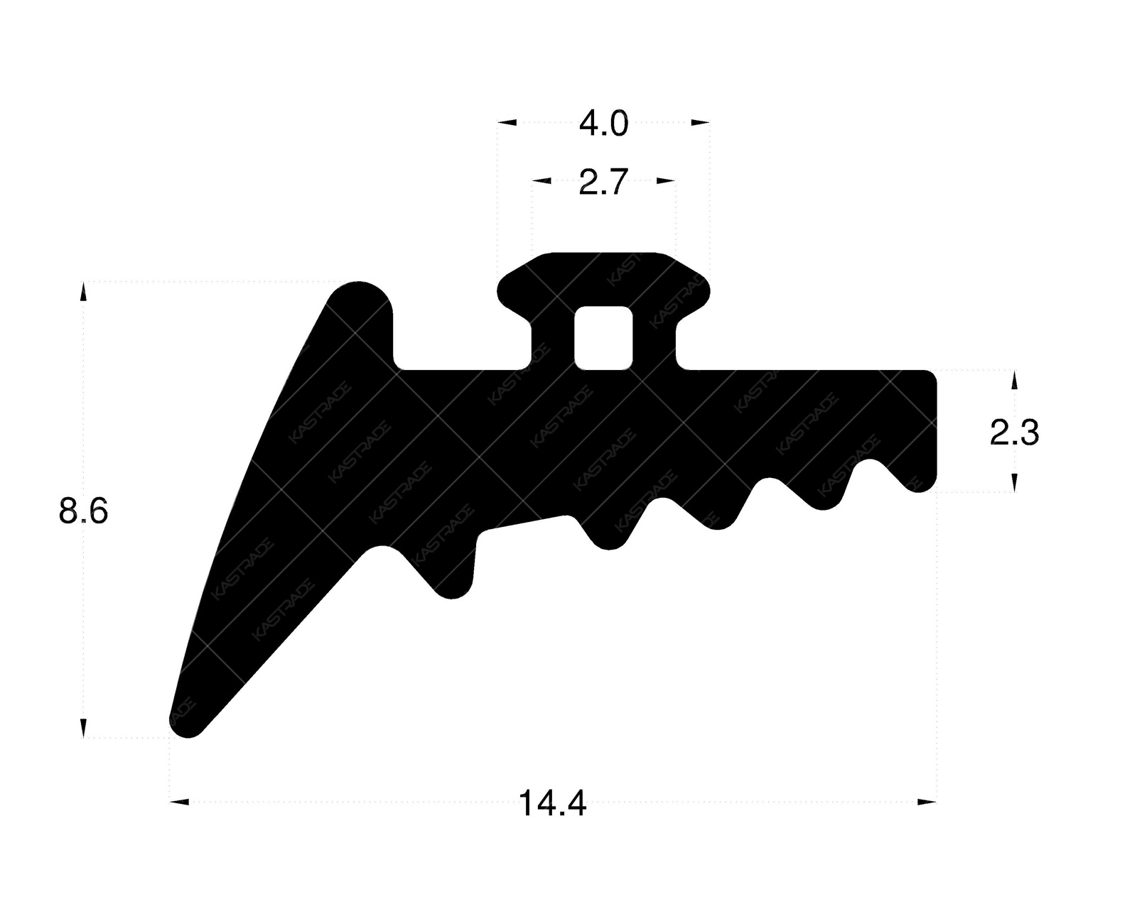 Inner Glazing Gasket